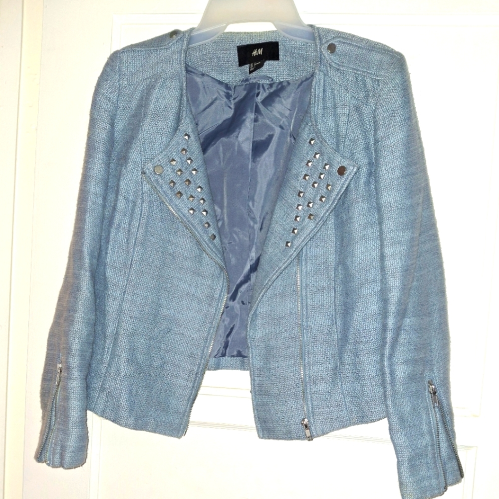 H&M blazer with stud detail size 6